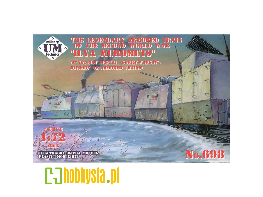 Ilya Muromets - The Legendary Armored Train Of Wwii (No. 702-31st Special Gorky-warsaw Division Of Armored Trains) - zdjęcie 1 Ilya Muromets - The Legendary Armored Train Of Wwii (No. 702-31st Special Gorky-warsaw Division Of Armored Trains) - zdjęcie 1