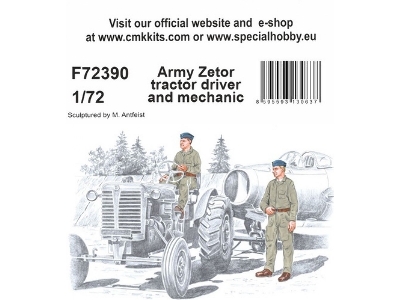 Army Zetor Tractor Driver And Mechanic - zdjęcie 1