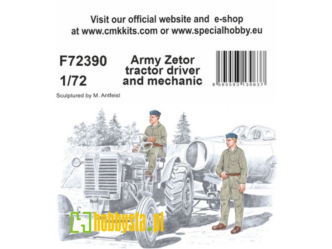 Army Zetor Tractor Driver And Mechanic - zdjęcie 1