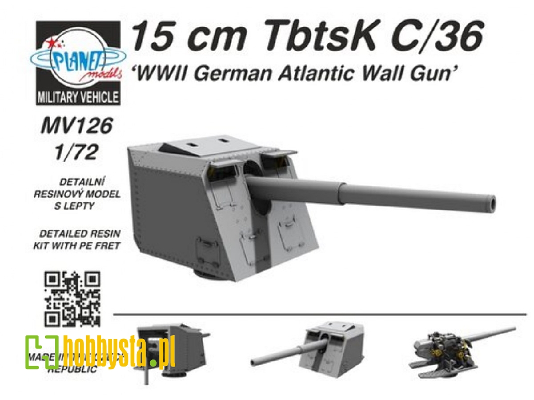 15 Cm Tbtsk C/36 'wwii German Atlantic Wall Gun' - zdjęcie 1 15 Cm Tbtsk C/36 'wwii German Atlantic Wall Gun' - zdjęcie 1