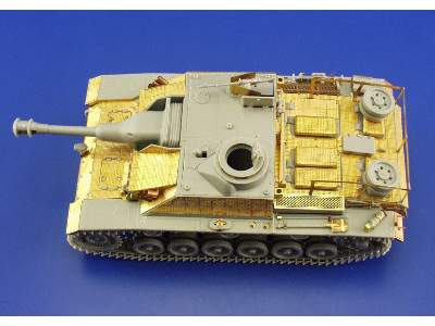  Zimmerit StuG. III Ausf. G waffel 1/35 - Dragon - blaszki - zdjęcie 4