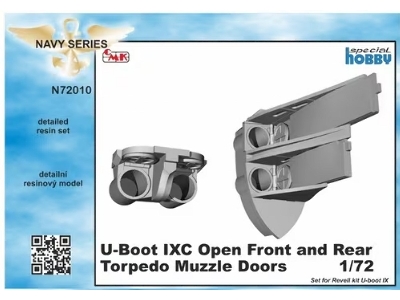 U-boot Ixc Open Front And Rear Torpedo Muzzle Doors - zdjęcie 1