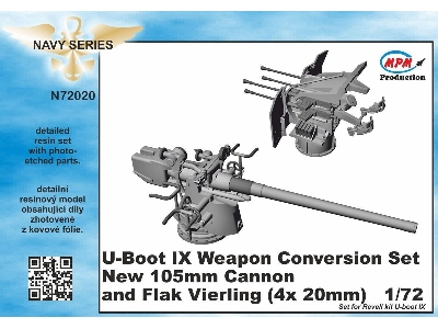 U-Boot IX Weapon Conversion set for REV detail set - zdjęcie 1