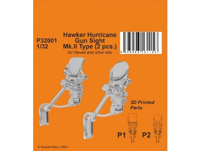 Hawker Hurricane Gun Sight Mk.Ii Type (2pcs) - zdjęcie 1