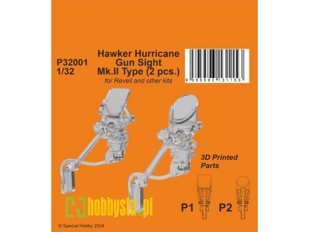 Hawker Hurricane Gun Sight Mk.Ii Type (2pcs) - zdjęcie 1 Hawker Hurricane Gun Sight Mk.Ii Type (2pcs) - zdjęcie 1