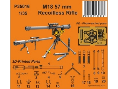 M18 57mm Recoilless Rifle - zdjęcie 1