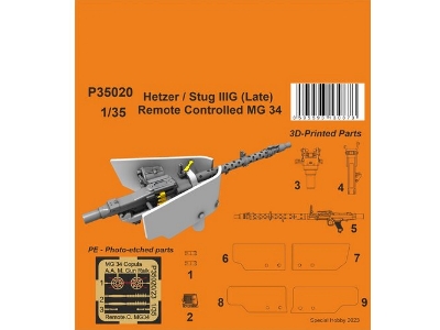 Hetzer / Stug Iiig (Late) Remote Controlled Mg 34 - zdjęcie 1