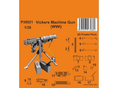 Vickers Machine Gun Wwi - zdjęcie 1