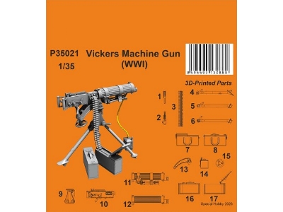 Vickers Machine Gun Wwi - zdjęcie 1