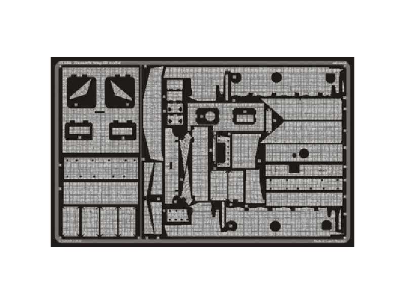 Zimmerit StuG. III waffel 1/35 - Tamiya - blaszki - zdjęcie 1 Zimmerit StuG. III waffel 1/35 - Tamiya - blaszki - zdjęcie 1