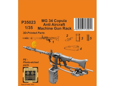 Mg 34 Copula Anti Aircraft Machine Gun Rack - zdjęcie 1