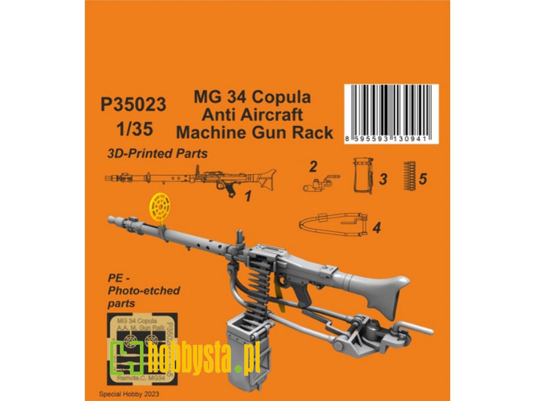 Mg 34 Copula Anti Aircraft Machine Gun Rack - zdjęcie 1