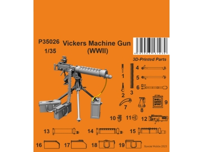 Vickers Machine Gun (Wwii) - zdjęcie 1