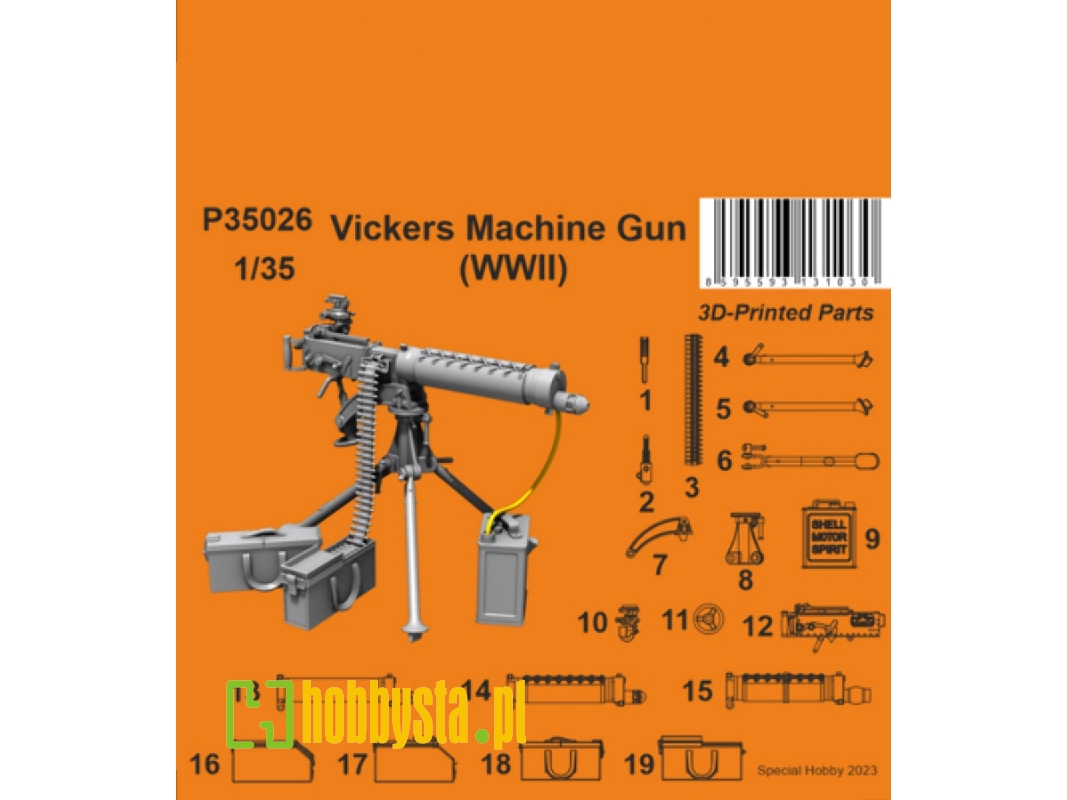 Vickers Machine Gun (Wwii) - zdjęcie 1 Vickers Machine Gun (Wwii) - zdjęcie 1