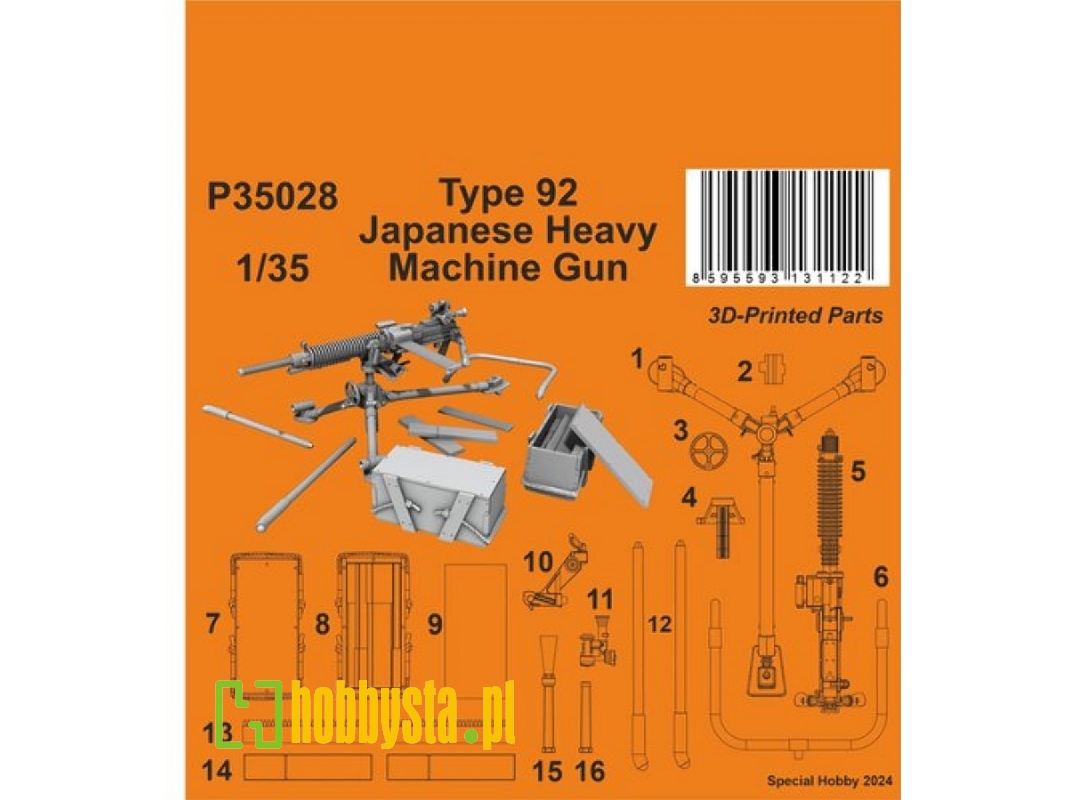 Type 92 Japanese Heavy Machine Gun - zdjęcie 1