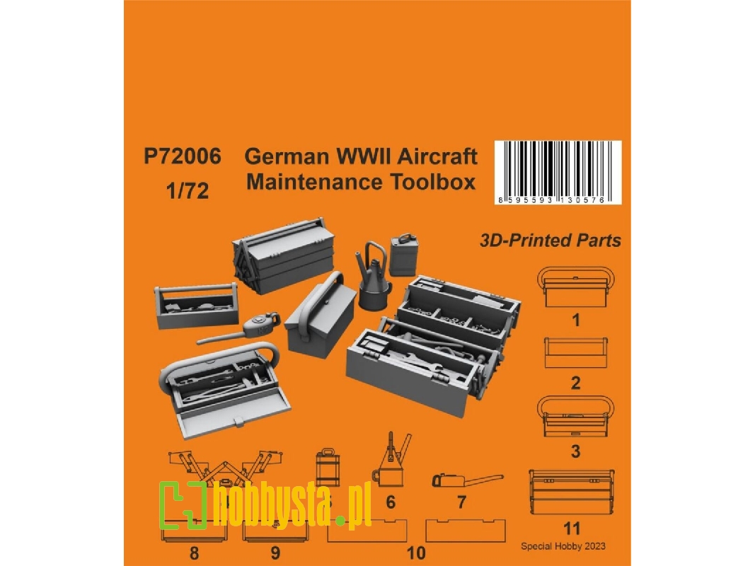German Wwii Aircraft Maintenance Toolbox - zdjęcie 1