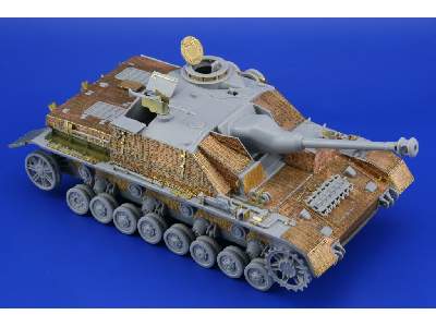  Zimmerit StuG. IV Ausf. G late 1/35 - Dragon - blaszki - zdjęcie 4