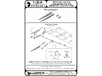 Spitfire Mk.Ixc - Działka Hispano 20mm W Osłonach (Do Modelu Airfix) - zdjęcie 8