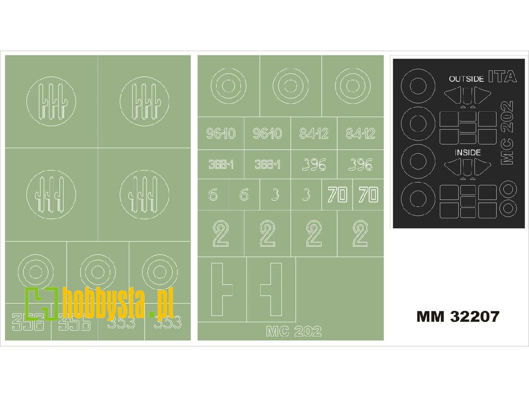 Mc 202 Italeri 2518 - zdjęcie 1