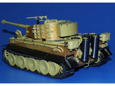  Zimmerit Tiger I Mid.  Production 1/35 - Academy Minicraft - bl - zdjęcie 2