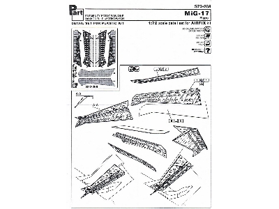 Mig-17f Klapy/Flaps Airfix - zdjęcie 5