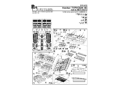 Hawker Typhoon Ib Guns And Ammo Bays (For Airfix 02041) - zdjęcie 4