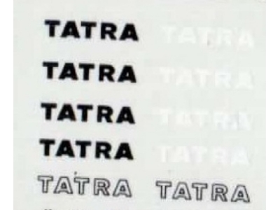 T-815 Tatra Logo Decals - zdjęcie 1