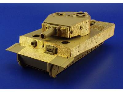  Zimmerit Tiger I Mid.  Production 1/35 - Tamiya - blaszki - zdjęcie 5