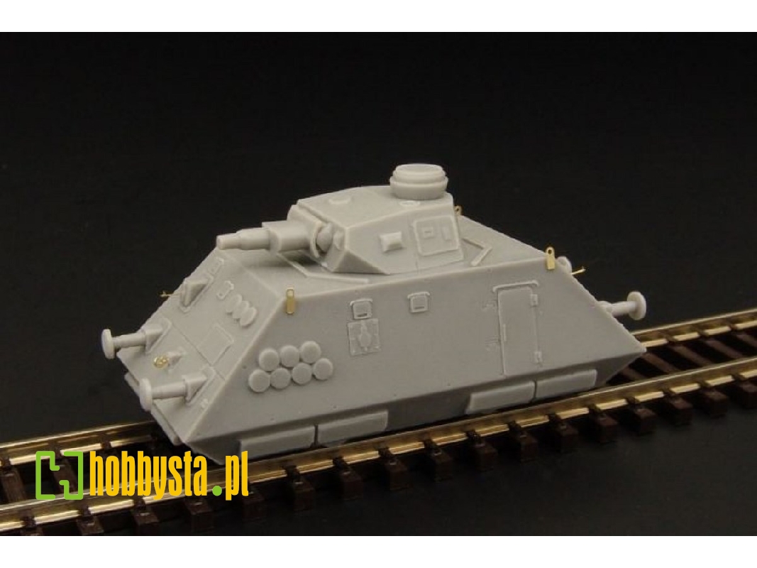 Schwere Panzer Draisine Kanonenwagen - zdjęcie 1 Schwere Panzer Draisine Kanonenwagen - zdjęcie 1