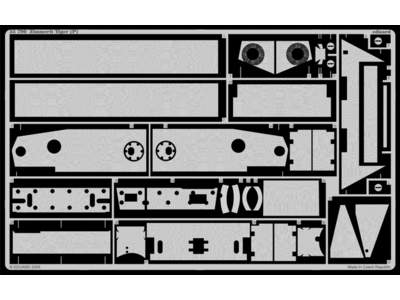  Zimmerit Tiger (P) 1/35 - Dragon - blaszki - zdjęcie 1