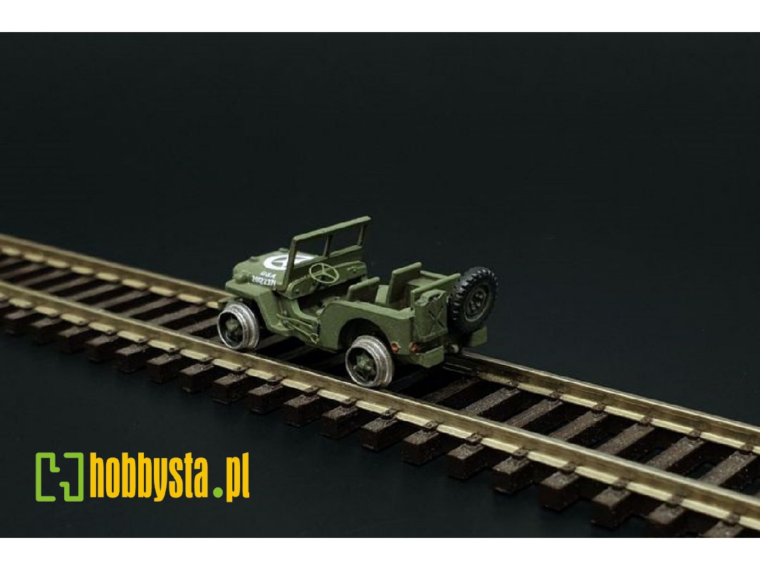 Railway Jeep (2 Pcs) - zdjęcie 1 Railway Jeep (2 Pcs) - zdjęcie 1
