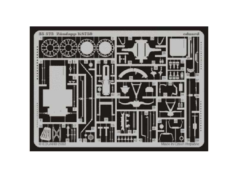 Zundapp KS750 1/35 - Tamiya - blaszki - zdjęcie 1 Zundapp KS750 1/35 - Tamiya - blaszki - zdjęcie 1