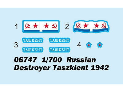 Russian Destroyer Taszkient 1942 - zdjęcie 3