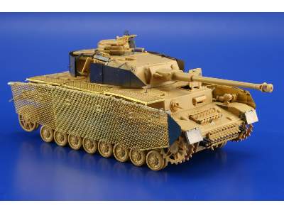  Schurzen mesh Pz. IV Ausf. J 1/48 - Tamiya - blaszki - zdjęcie 4