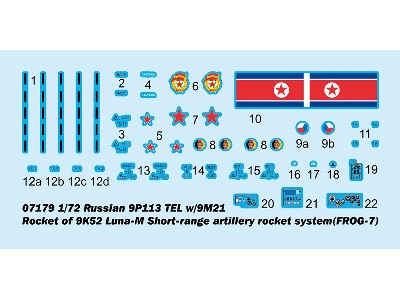 Russian 9p113 Tel W/9m21 Rocket Of 9k52 Luna-m Short-range Artil - zdjęcie 3