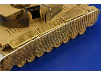  Schurzen mesh Pz. IV Ausf. J 1/48 - Tamiya - blaszki - zdjęcie 6