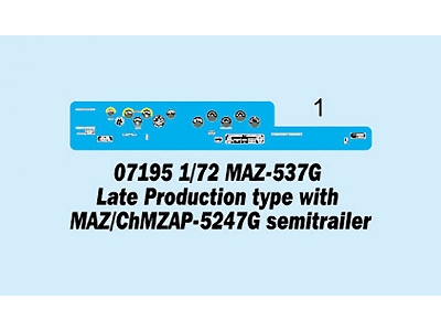 Maz-537g Late Production Type With Maz/chmzap-5247g Semitrailer - zdjęcie 3