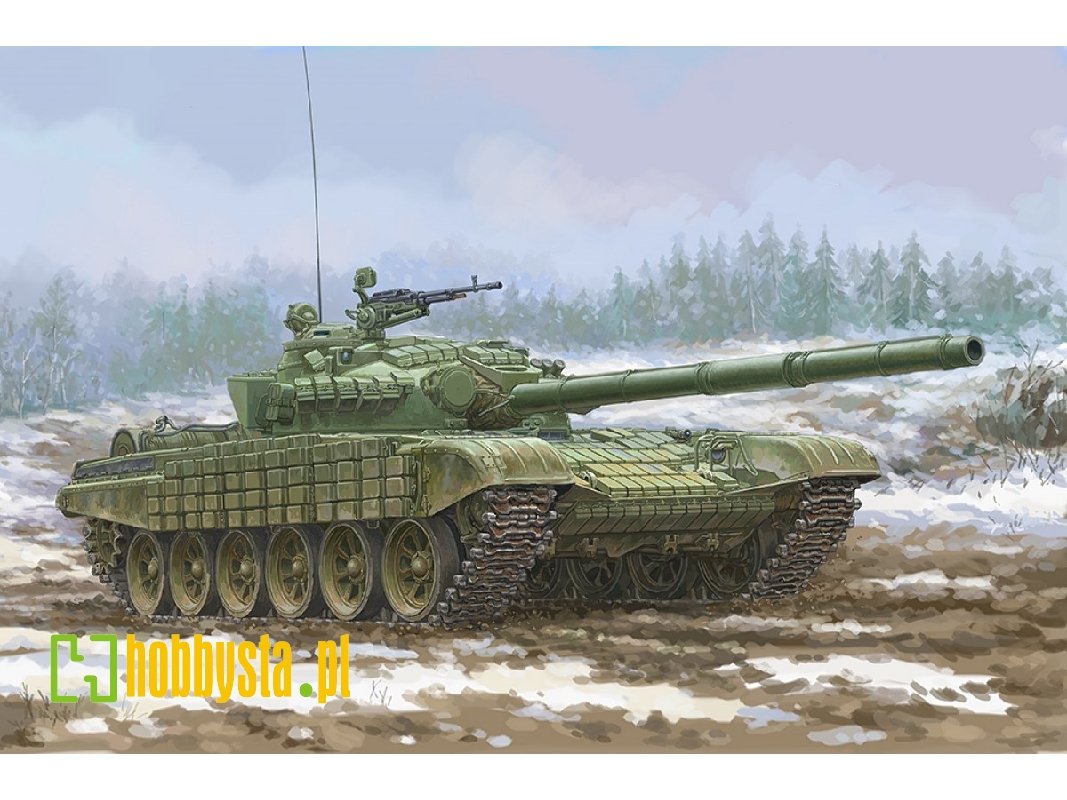 Soviet T-72 Ural With Kontakt-1 Reactive Armor - zdjęcie 1 Soviet T-72 Ural With Kontakt-1 Reactive Armor - zdjęcie 1