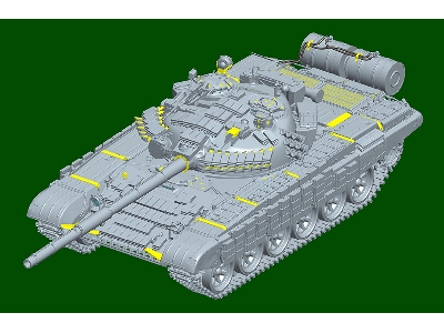 Soviet T-72 Ural With Kontakt-1 Reactive Armor - zdjęcie 5