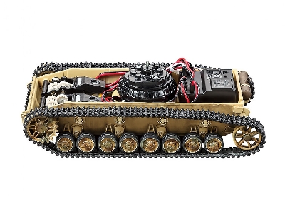 R/c German Tank Panzerkampfwagen Iv Ausf.J (W/control Unit - zdjęcie 5