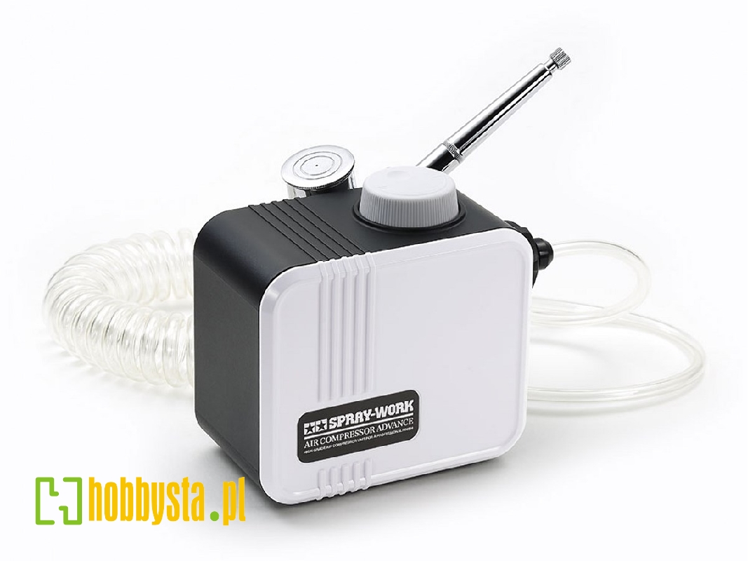 Kompresor firmowy TAMIYA z aerografem Sparmax Airbrush SX 0.5 - zdjęcie 1 Kompresor firmowy TAMIYA z aerografem Sparmax Airbrush SX 0.5 - zdjęcie 1