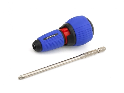 Ratcheting Screwdriver Pro W/(+) Bit/l - zdjęcie 1