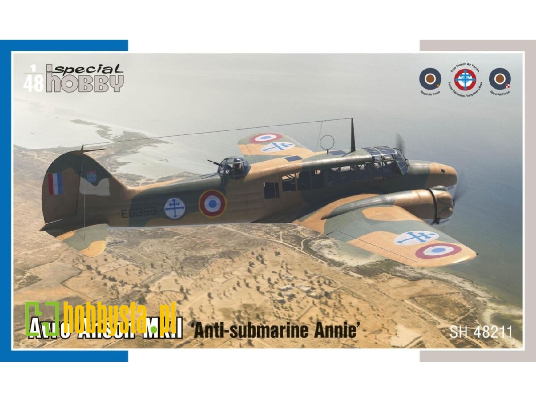 Avro Anson Mk.I 'anti-submarine Annie' - zdjęcie 1 Avro Anson Mk.I 'anti-submarine Annie' - zdjęcie 1