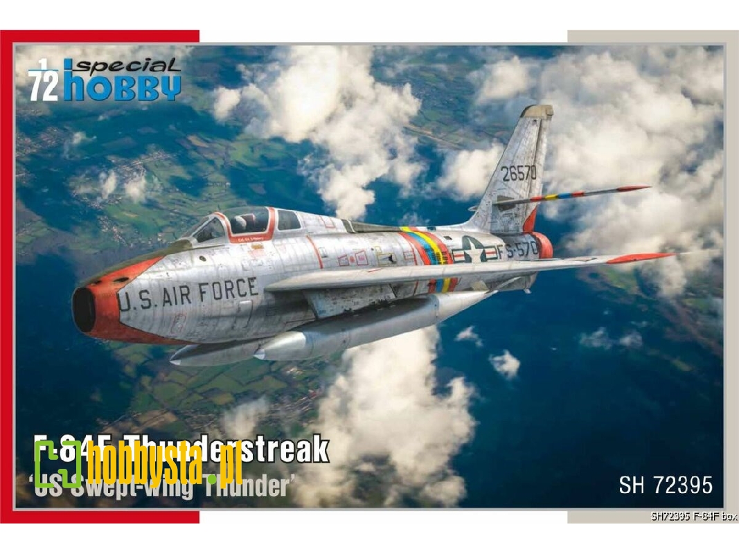 F-84f Thunderstreak 'us Sweep-wing Fighter' - zdjęcie 1 F-84f Thunderstreak 'us Sweep-wing Fighter' - zdjęcie 1