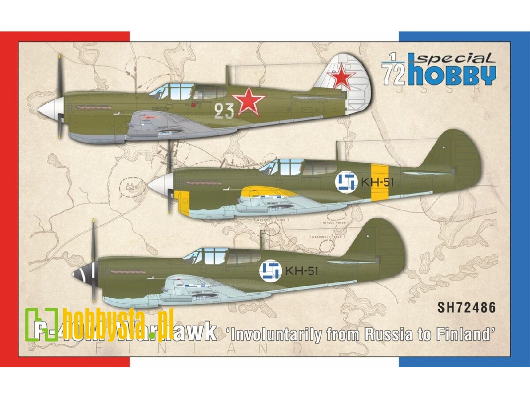 P-40m Warhawk 'involuntarily From Russia To Finland' - zdjęcie 1 P-40m Warhawk 'involuntarily From Russia To Finland' - zdjęcie 1