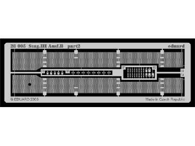  StuG. III Ausf. B 1/48 - Tamiya - blaszki - zdjęcie 3