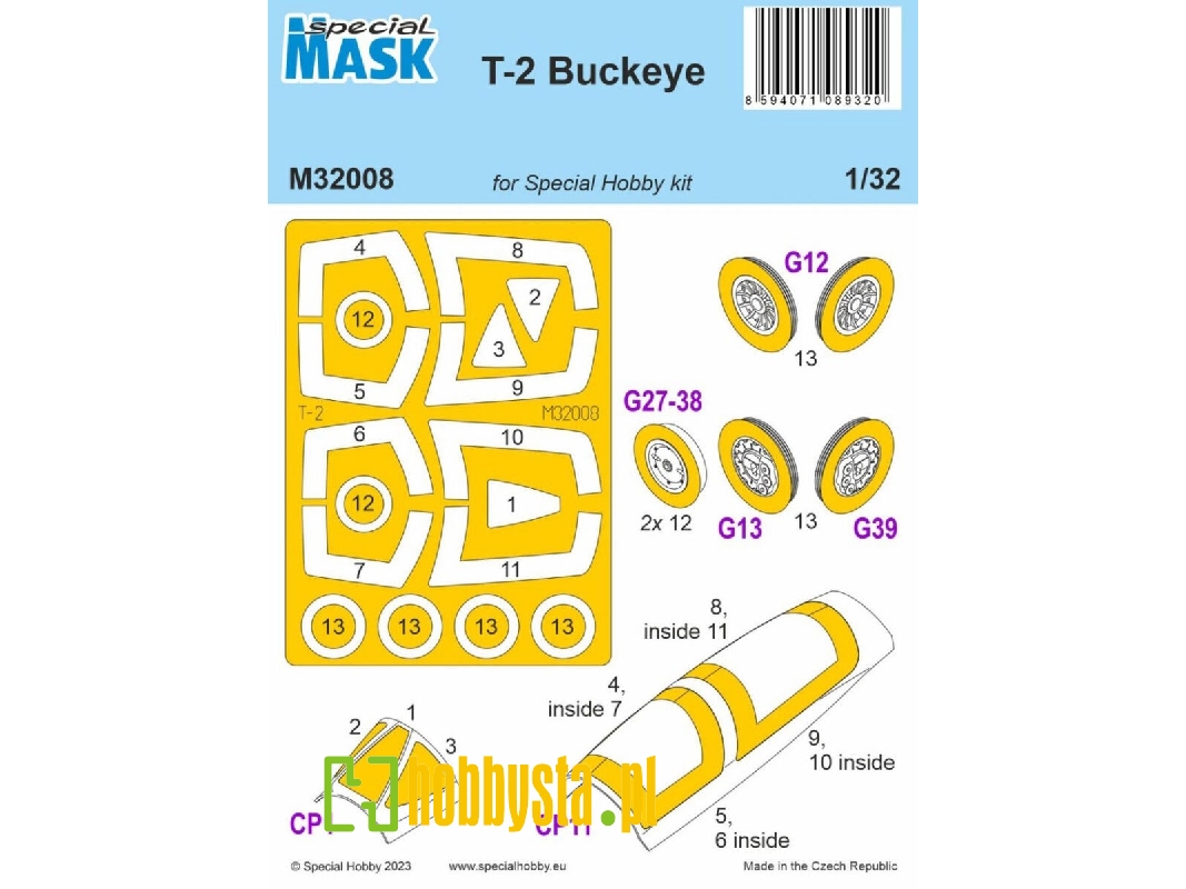 T-2 Buckeye (For Special Hobby Kit) - zdjęcie 1