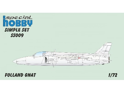 Folland Gnat - Simple Set - zdjęcie 1