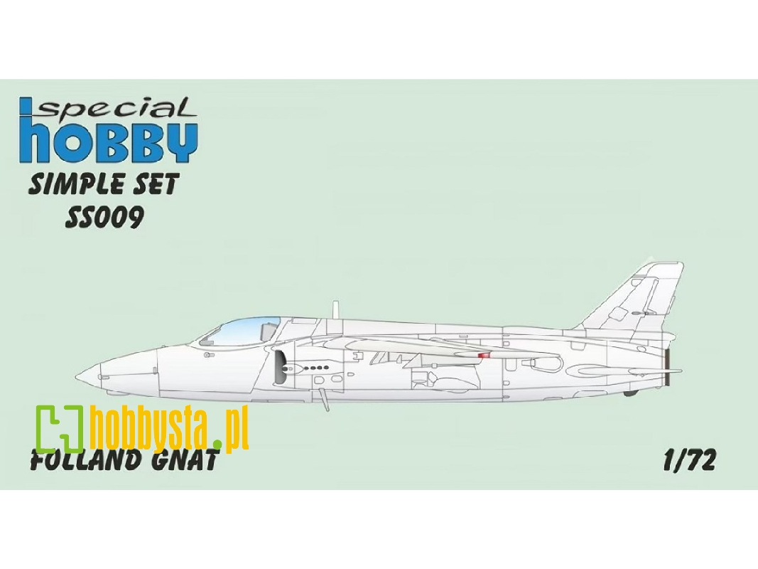 Folland Gnat - Simple Set - zdjęcie 1 Folland Gnat - Simple Set - zdjęcie 1