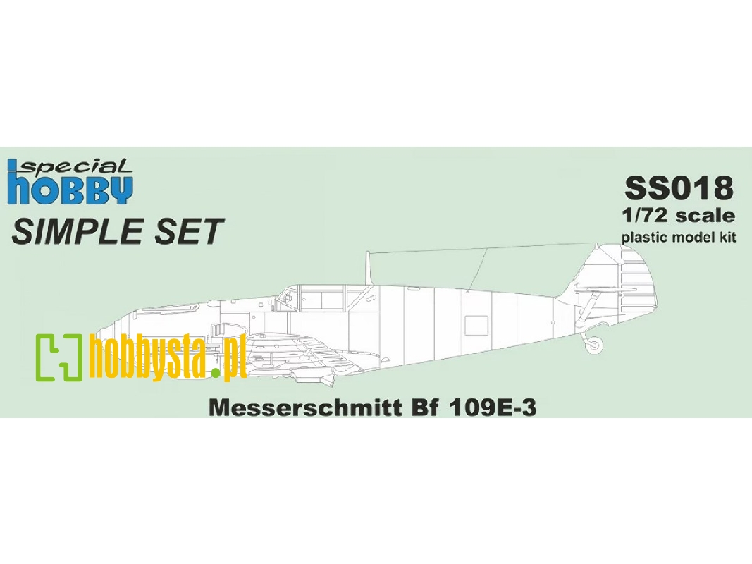 Messerschmitt Bf 109 E-3 - Simple Set - zdjęcie 1